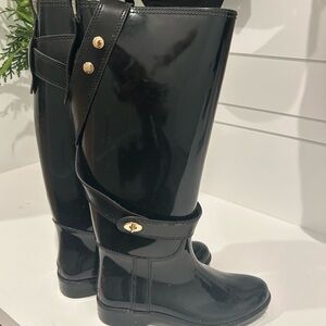 Black Women's Rain Boots